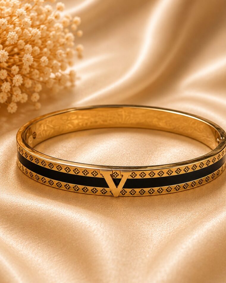 Monogram Star Bangle