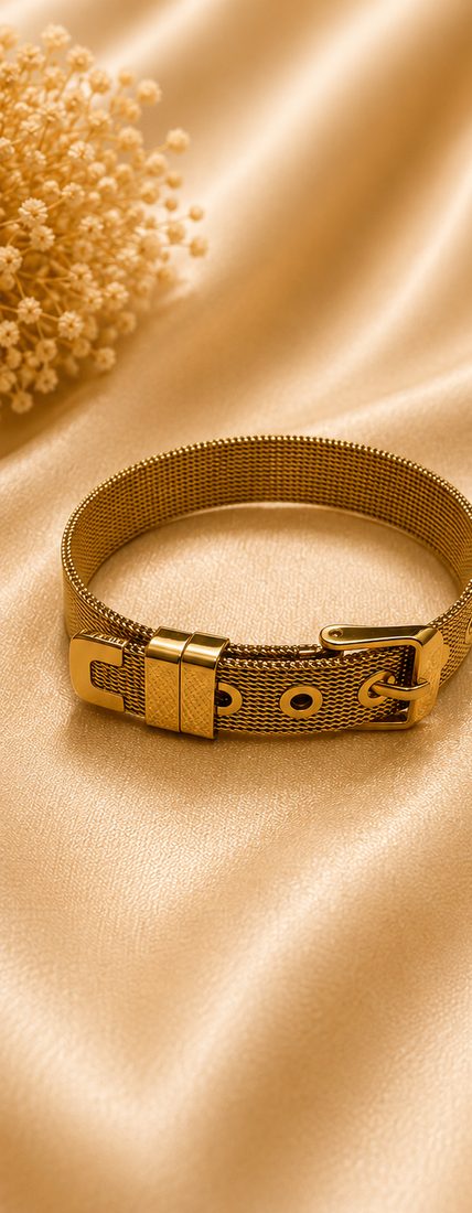 Double-Row Zirconia Bangle