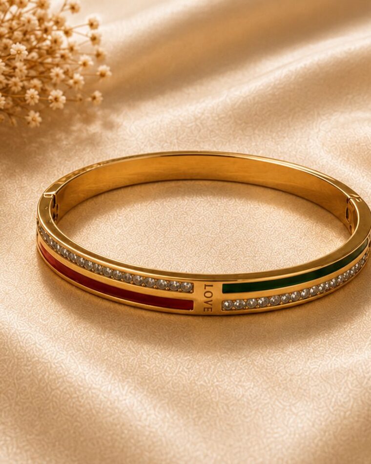Signature Monogram Bangle