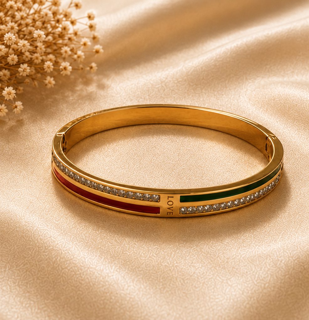 Signature Monogram Bangle