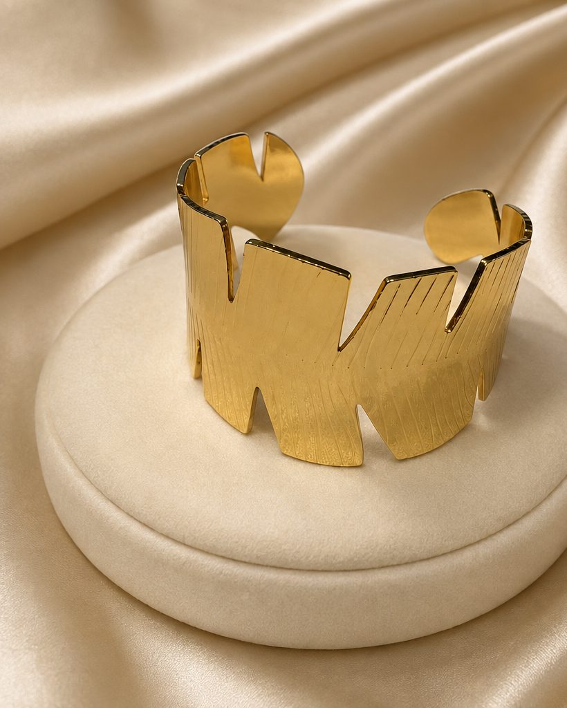 Vintage Geometric Cuff