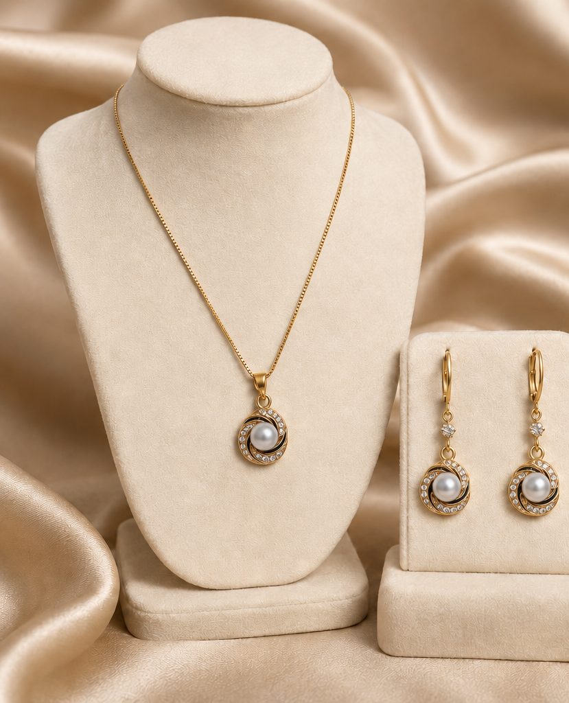 French Style Pearl Set