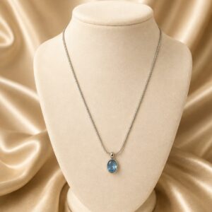 Azure Drop Necklace