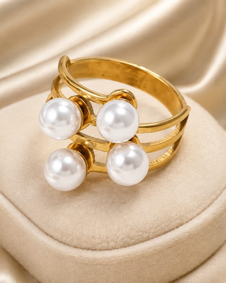 Four Pearl Ring