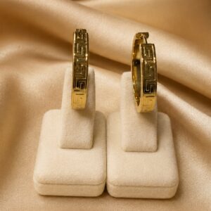 Geometric Hoop Earrings