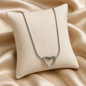 Hollow Heart Necklace