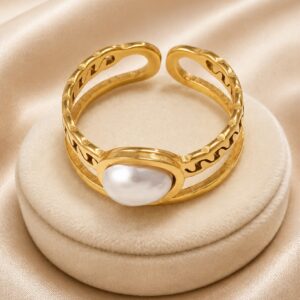 Imitation Pearl Ring