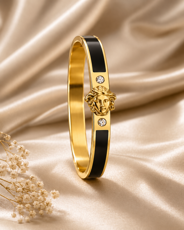 Medallion Panel Bangle