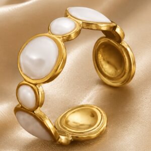 Pearl Drip-Oil Ring