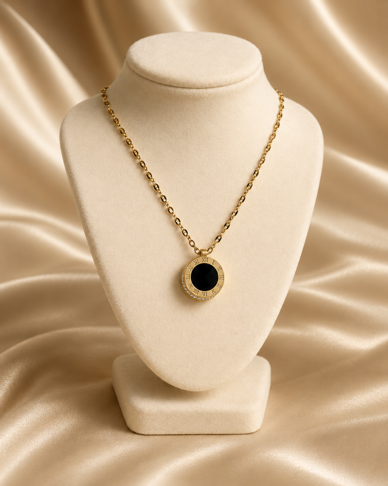 Reversible Roman Numeral Necklace