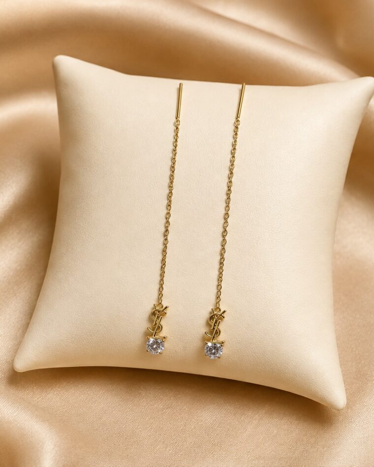 YSL Drop Earrings